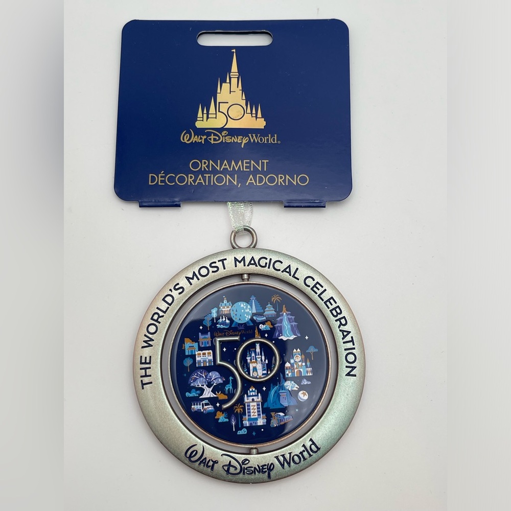 WDW 50th Anniversary Ornament / NWT-NIB / The World’s Most Magical Celebration